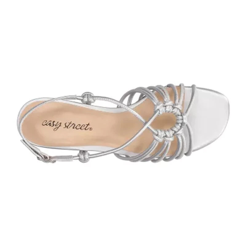 Easy Street Womens Sicilia Heeled Sandals