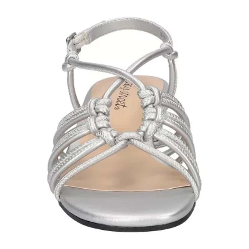 Easy Street Womens Sicilia Heeled Sandals