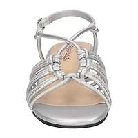 Easy Street Womens Sicilia Heeled Sandals