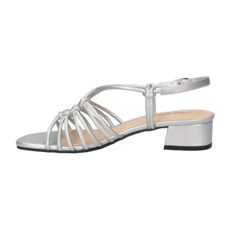 Easy Street Womens Sicilia Heeled Sandals