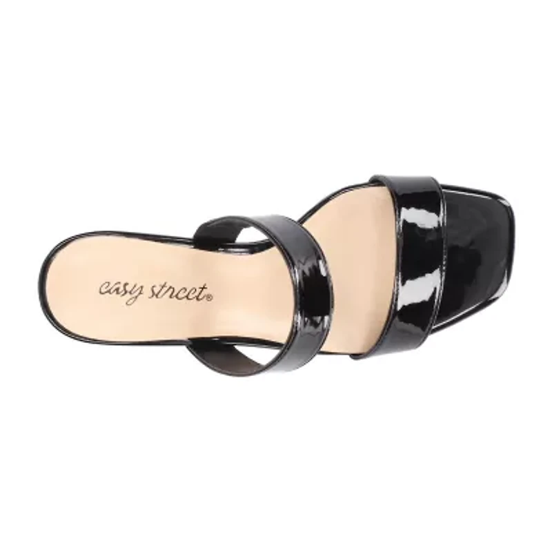 Easy Street Womens Clovelle Heeled Sandals