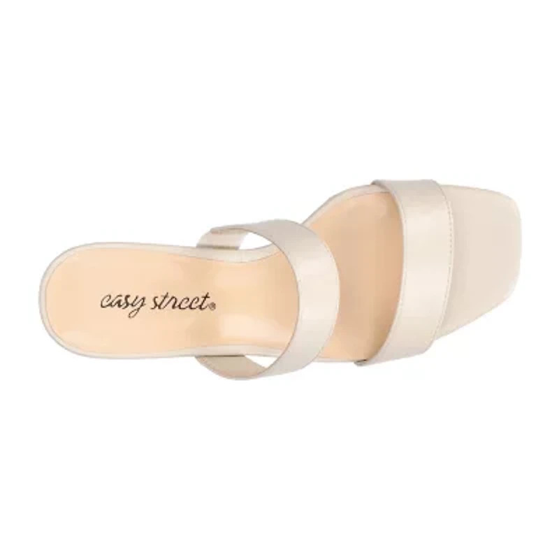 Easy Street Womens Clovelle Heeled Sandals