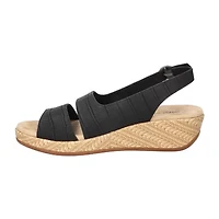 Easy Street Womens Gannett Wedge Sandals