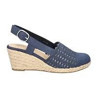 Easy Street Womens Taffy Wedge Sandals