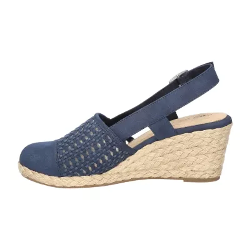 Easy Street Womens Taffy Wedge Sandals