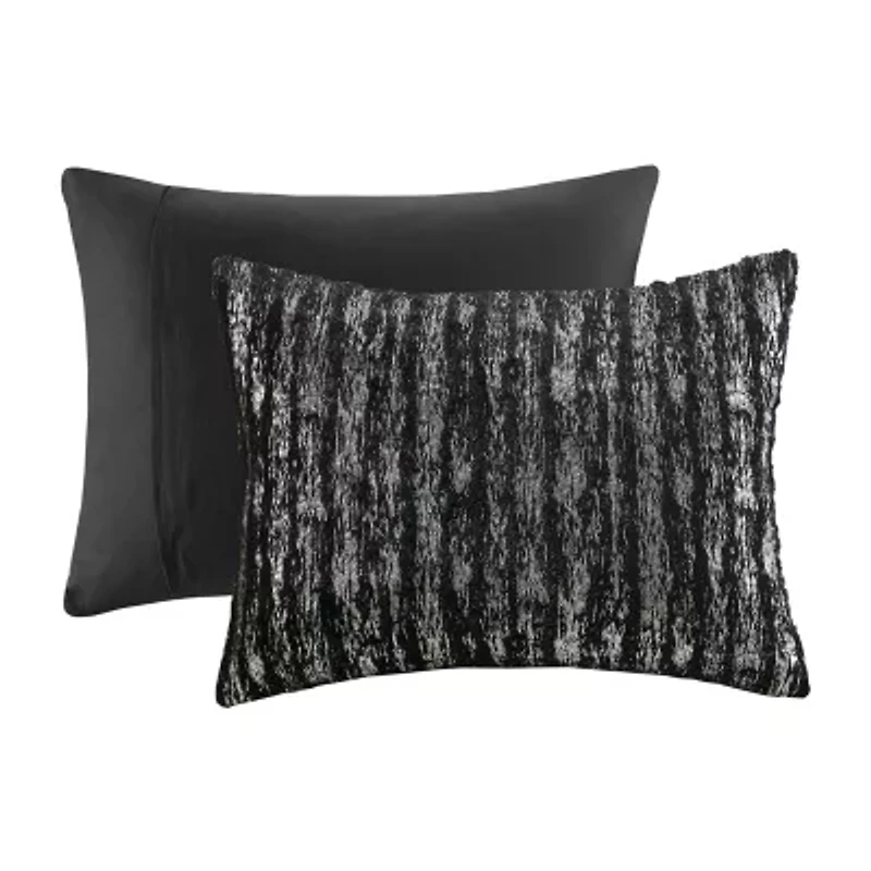 Intelligent Design Alaia Faux Fur Duvet Cover Set