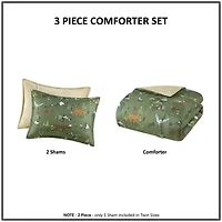 Intelligent Design Theo Reversible Midweight Comforter Set