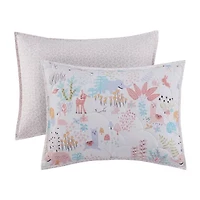 Intelligent Design Kinsley Cotton Reversible Quilt Set