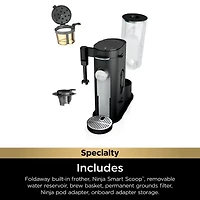 Ninja Single-Serve Pods & Grounds Specialty Coffee Maker
