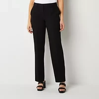 Worthington Womens Modern Curvy Trouser