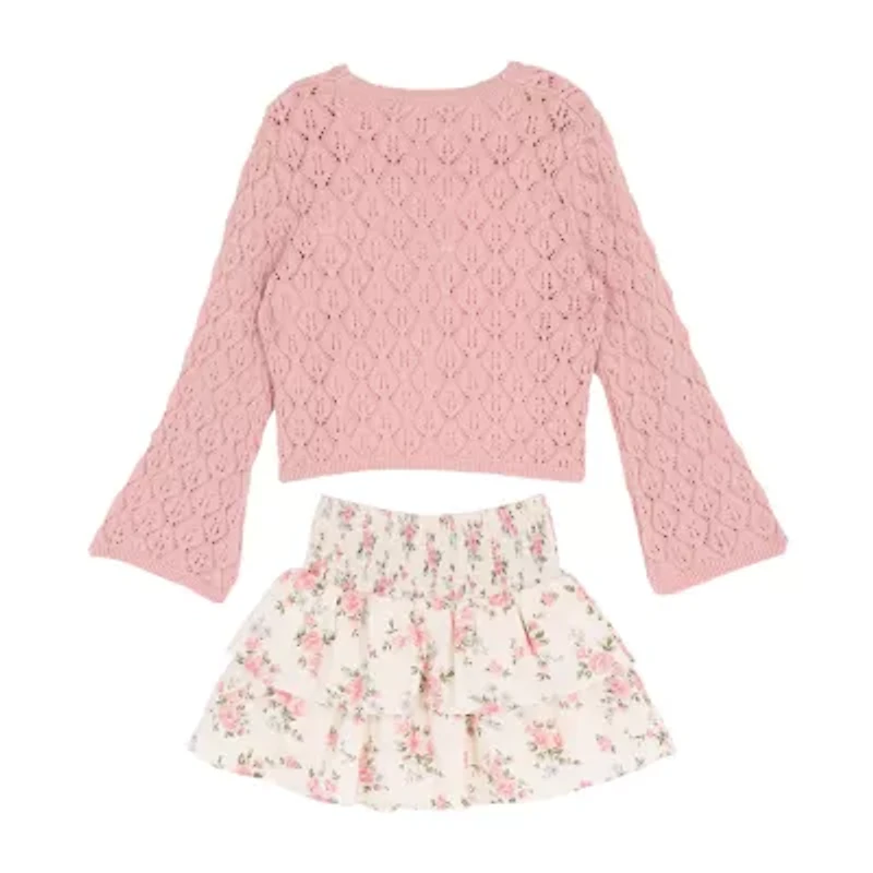 Rare Editions Big Kid Girls 3-pc. Skirt Set