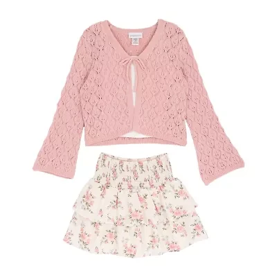 Rare Editions Big Kid Girls 3-pc. Skirt Set