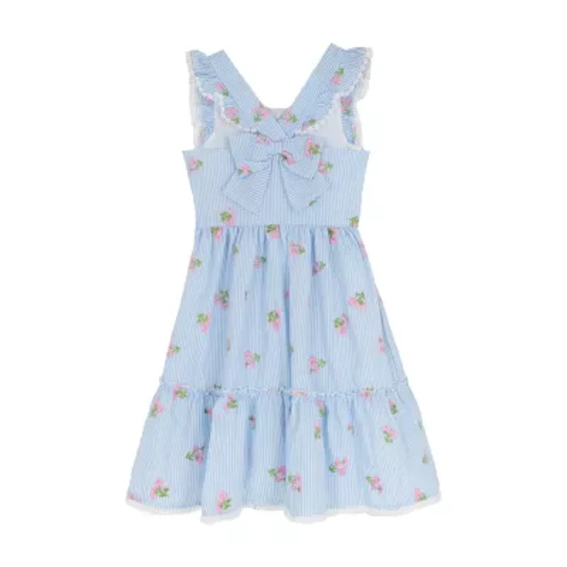 Rare Editions Little & Big Kid Girls Sleeveless A-Line Dress