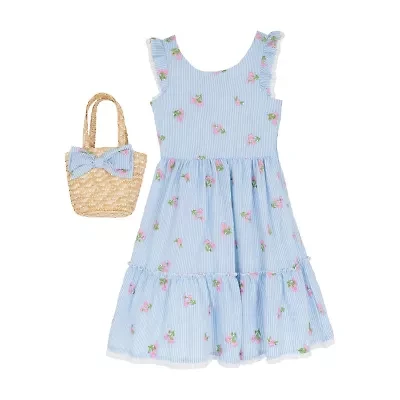 Rare Editions Little & Big Kid Girls Sleeveless A-Line Dress