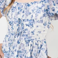 Rare Editions Big Kid Girls Short Sleeve A-Line Dress