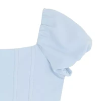 Rare Editions Big Kid Girls Short Sleeve Skater Dress