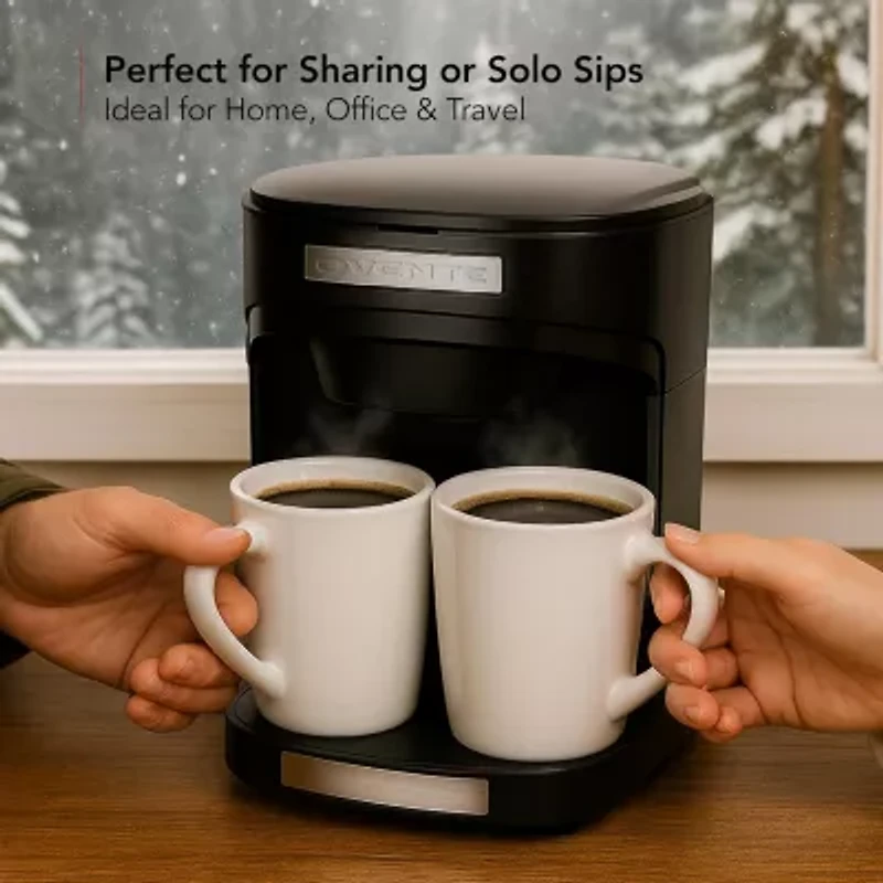 Ovente Double Drip Coffee Maker