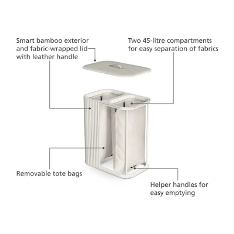 Joseph Joseph Total Luxe Laundry Basket