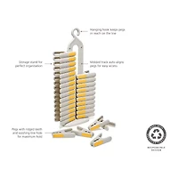 Joseph Joseph  Pegstore 30-pc. Clothespins