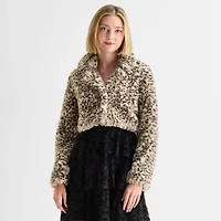 by&by Womens Juniors Long Sleeve Shrug