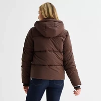 Spyder Womens Hooded Midweight Puffer Jacket