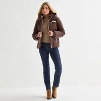 Spyder Womens Hooded Midweight Puffer Jacket