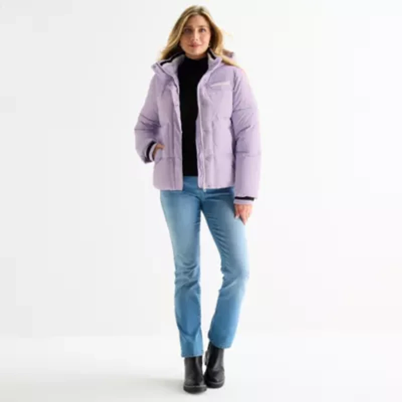 Spyder Womens Hooded Midweight Puffer Jacket