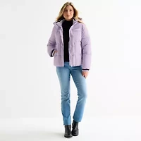 Spyder Womens Hooded Midweight Puffer Jacket