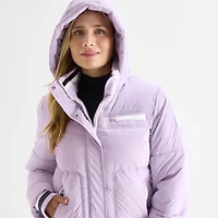 Spyder Womens Hooded Midweight Puffer Jacket