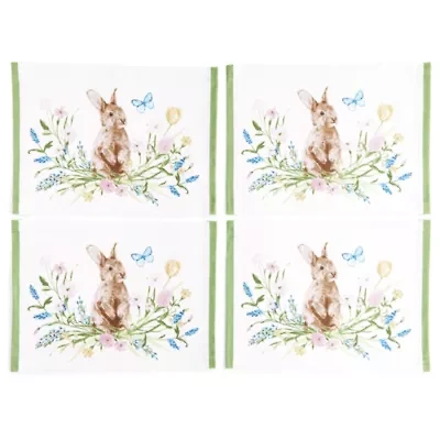 Layerings Bunny 4-pc. Placemat