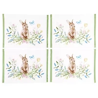 Layerings Bunny 4-pc. Placemat