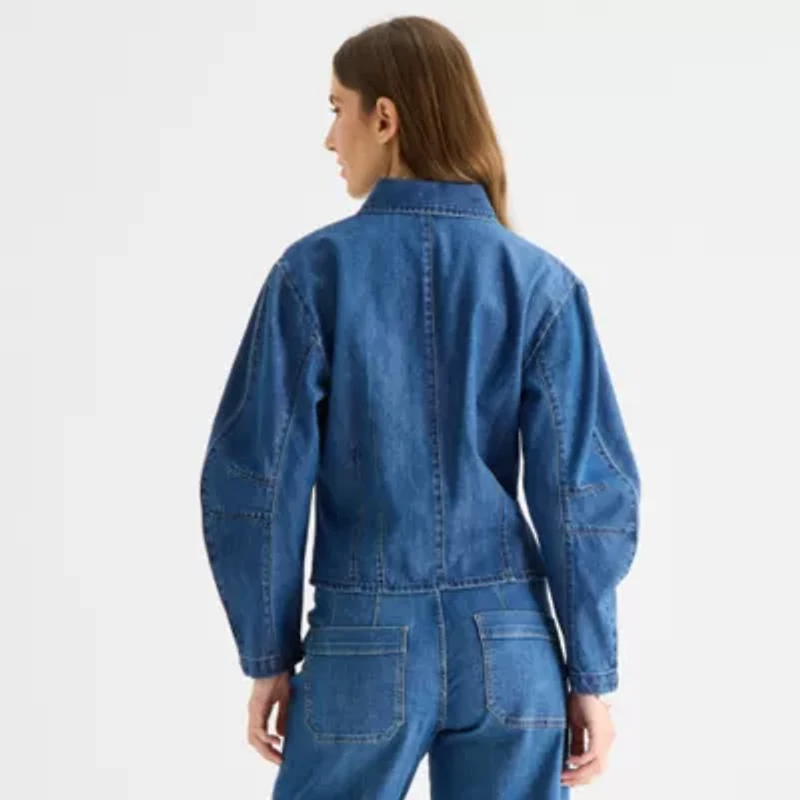 a.n.a Womens Long Sleeve Blouse