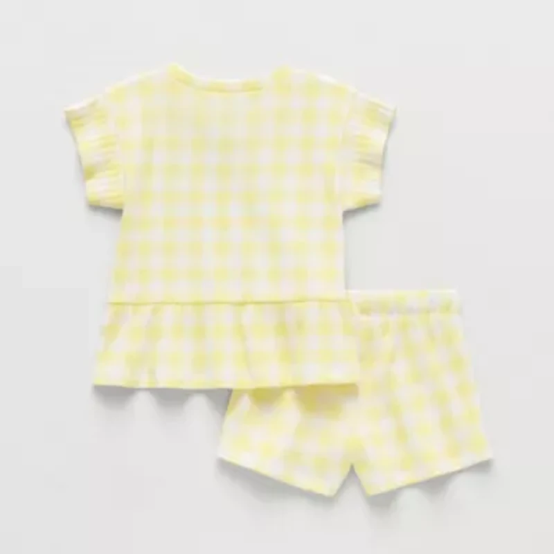 Okie Dokie Toddler & Little Girls 2-pc. Short Set