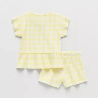 Okie Dokie Toddler & Little Girls 2-pc. Short Set