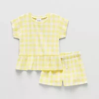 Okie Dokie Toddler & Little Girls 2-pc. Short Set