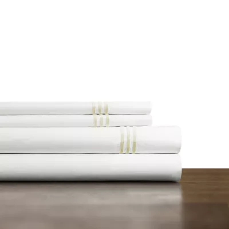 Pointehaven Long Staple Cotton Deep Pocket Oversized 500tc Sheet Set