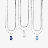 Gemstone 2-pc. Necklace Set