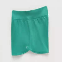Xersion Little & Big Kid Girls Stretch Fabric Mid Rise Pull-On Short