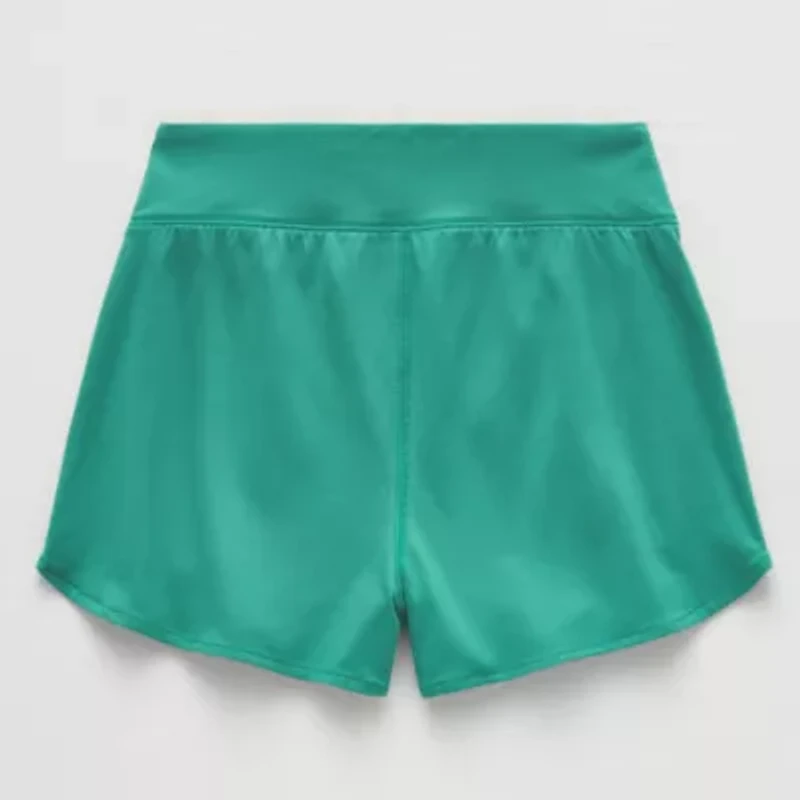Xersion Little & Big Kid Girls Stretch Fabric Mid Rise Pull-On Short