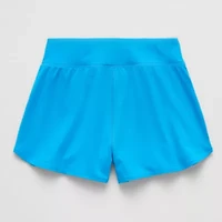 Xersion Little & Big Kid Girls Stretch Fabric Mid Rise Pull-On Short