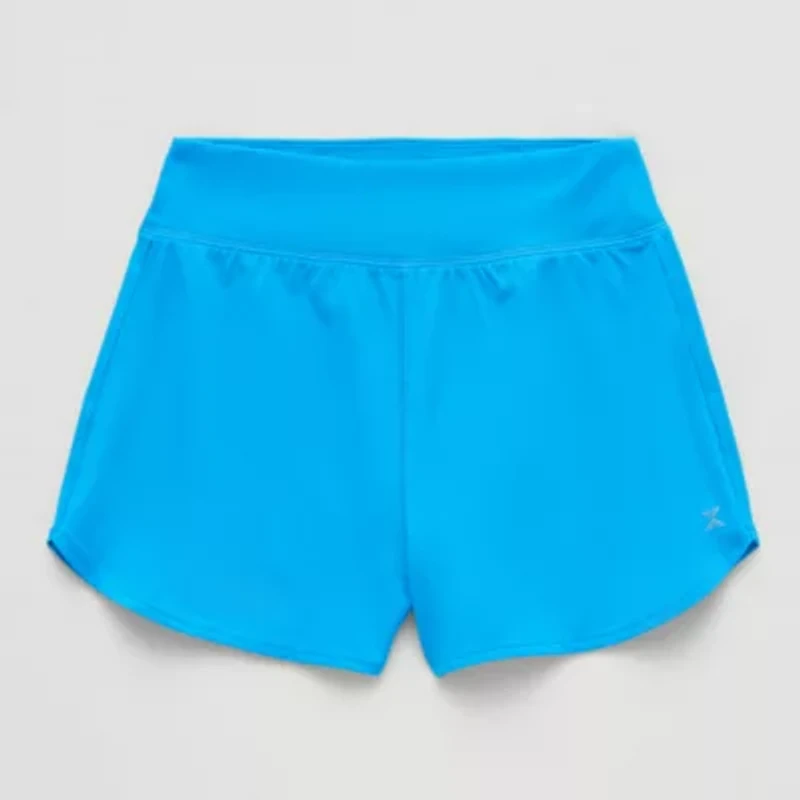 Xersion Little & Big Kid Girls Stretch Fabric Mid Rise Pull-On Short