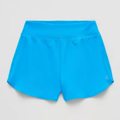 Xersion Little & Big Kid Girls Stretch Fabric Mid Rise Pull-On Short