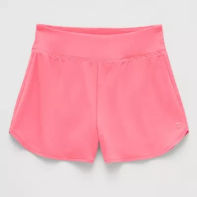 Xersion Little & Big Kid Girls Stretch Fabric Mid Rise Pull-On Short