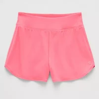 Xersion Little & Big Kid Girls Stretch Fabric Mid Rise Pull-On Short