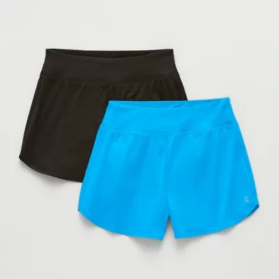 Xersion Little & Big Kid Girls Stretch Fabric Mid Rise 2-pc. Pull-On Short