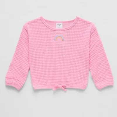 Okie Dokie Toddler & Little Girls Long Sleeve T-Shirt