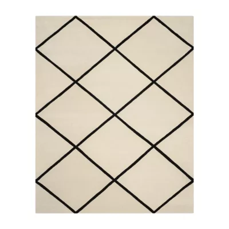 Safavieh Jayma Geometric Hand Tufted Wool Indoor Round Rug