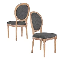 Manchester Oval Back Set of 2 Dining Chairs