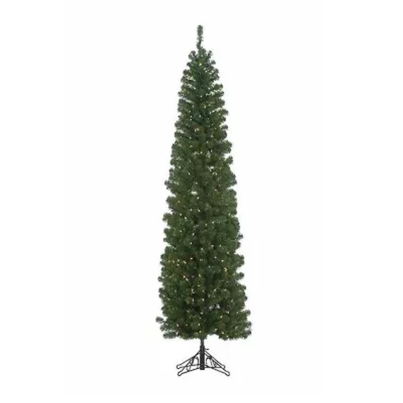 Kurt Adler 6-Foot Pre-Lit Winchester Pine Pencil Tree