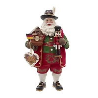 Kurt Adler 11-Inch Fabriché Musical German Santa